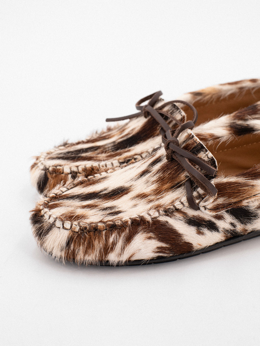 LISA ANIMAL PRINT LOAFERS – Toral