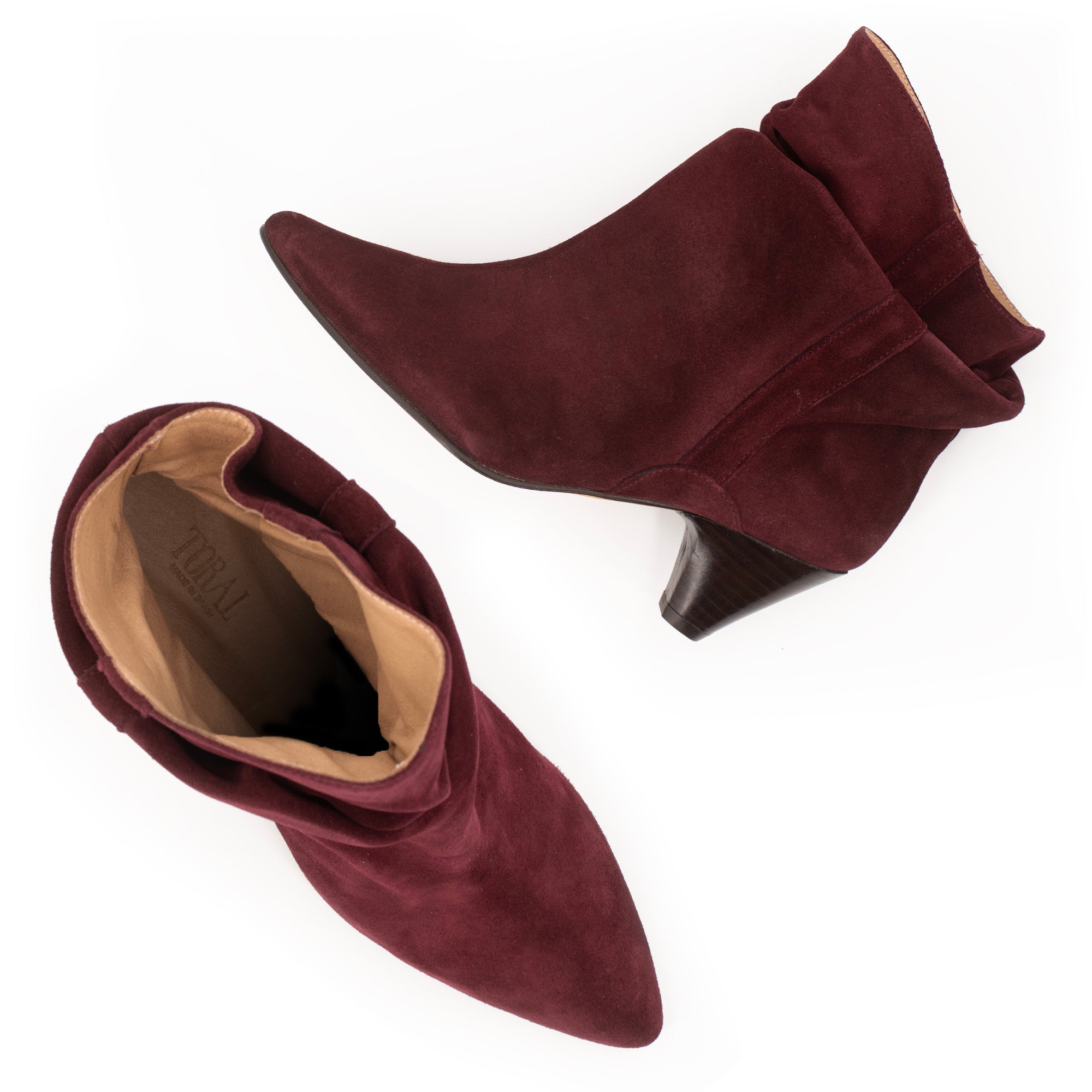 TORAL SUEDE ANKLE BOOTS