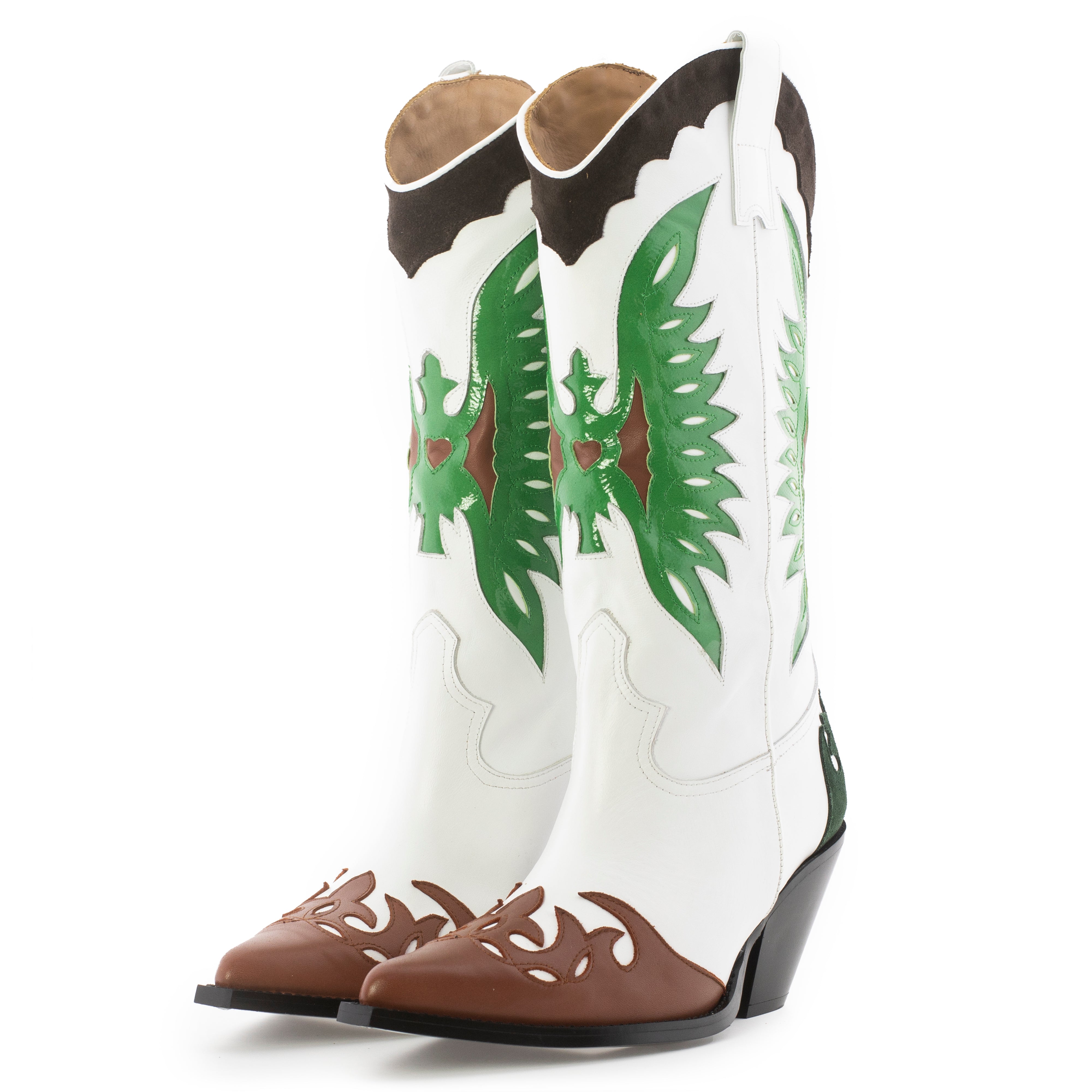 FAR WHITE AND GREEN BOOT