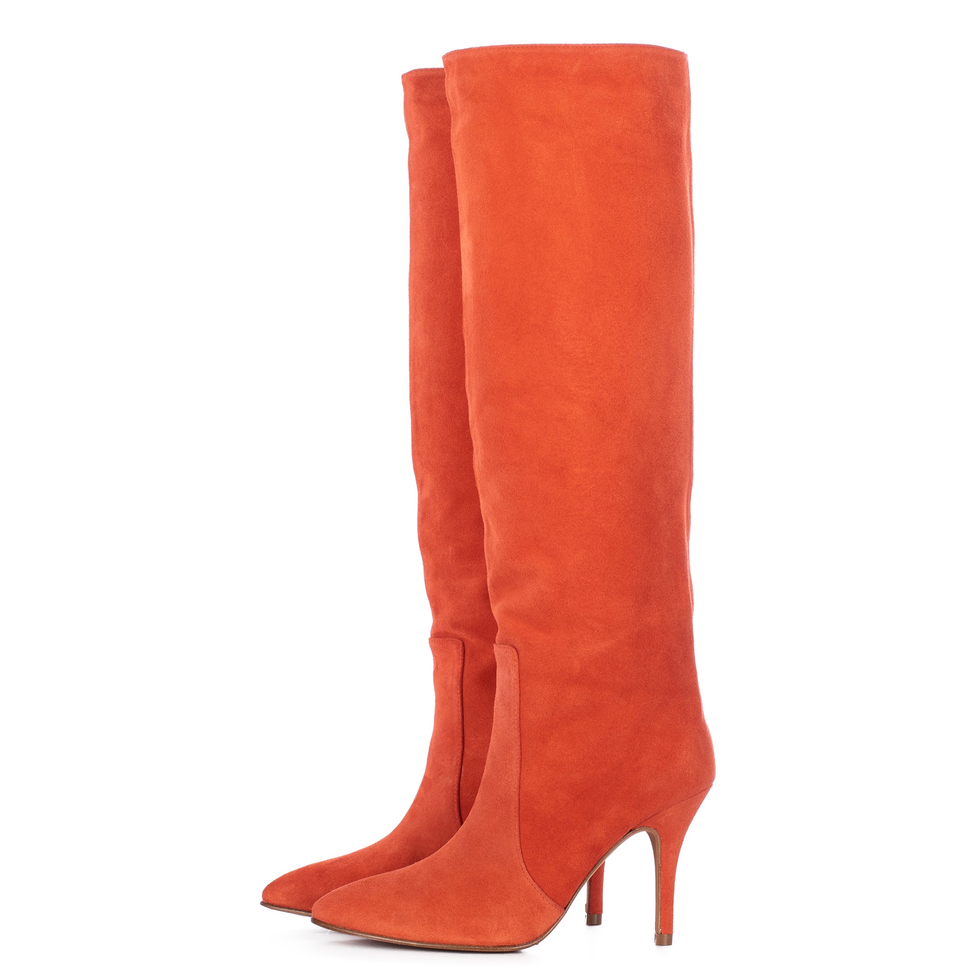 TROPICAL SUEDE KNEE-HIGH BOOTS