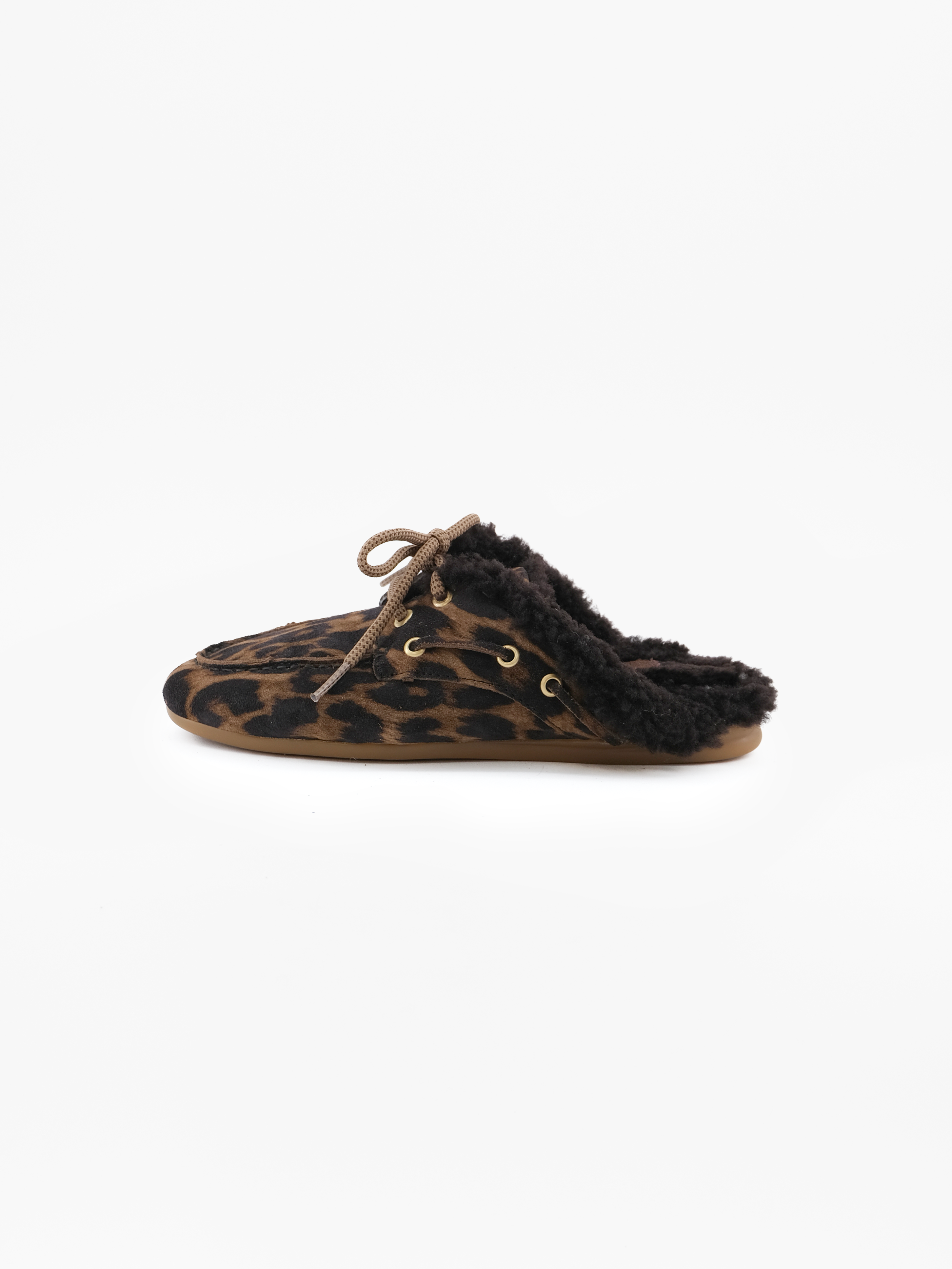 BLANCHE LEOPARD SHEARLING MULE – Toral