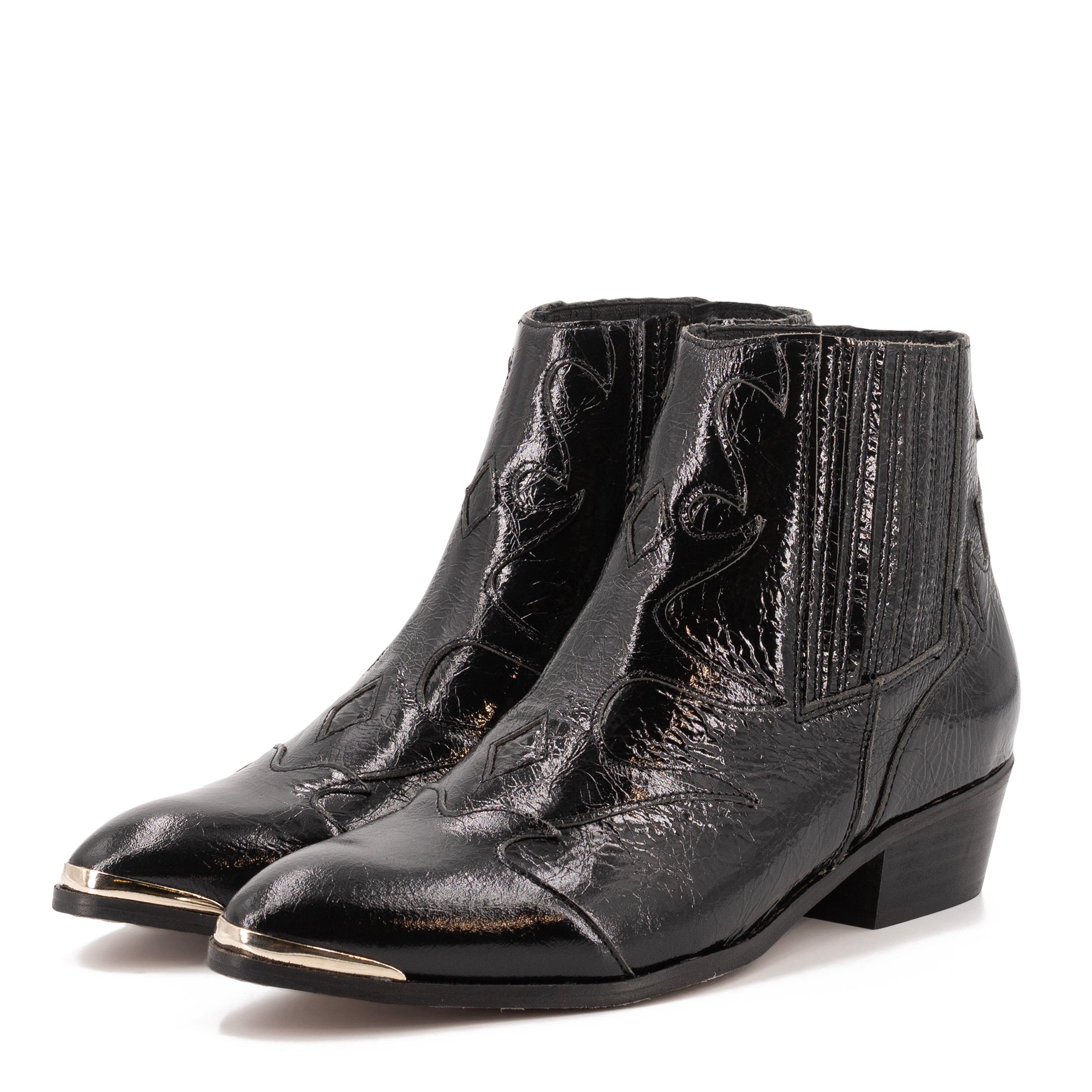 SONIA WESTERN ANKLE BOOTS