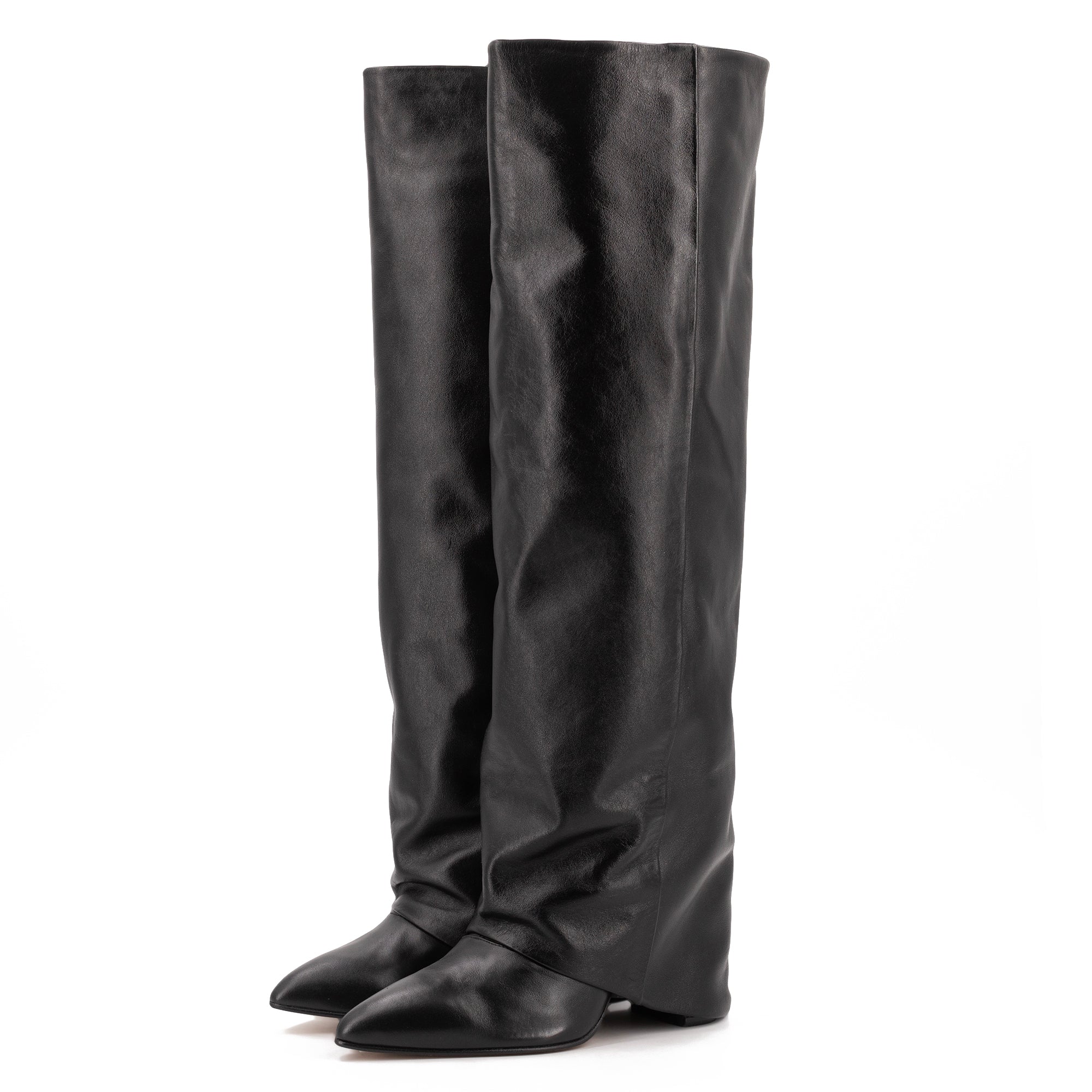 BERTA LUNGA BLACK BOOTS