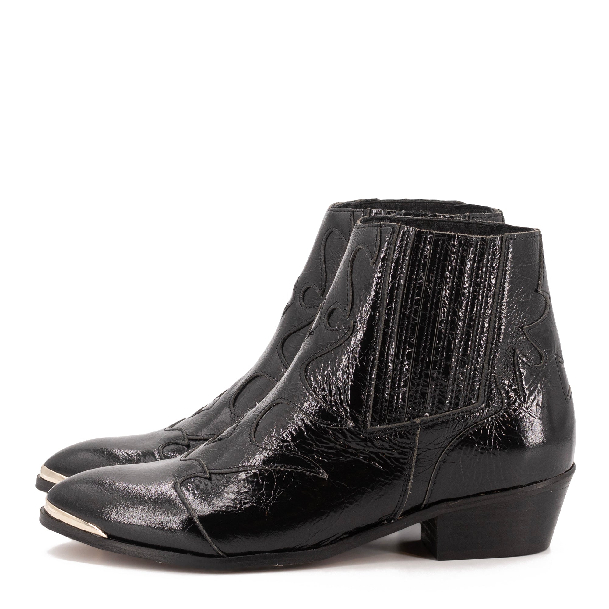 SONIA WESTERN ANKLE BOOTS