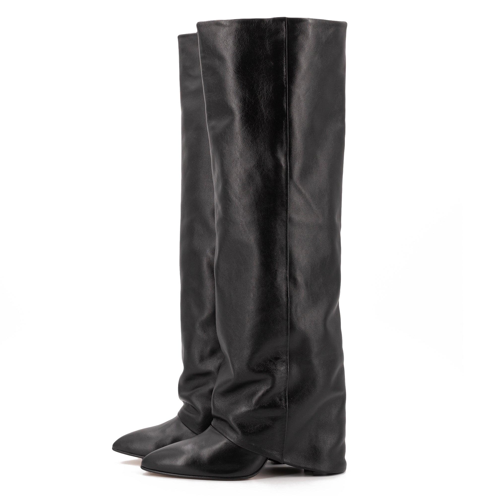 BERTA LUNGA BLACK BOOTS