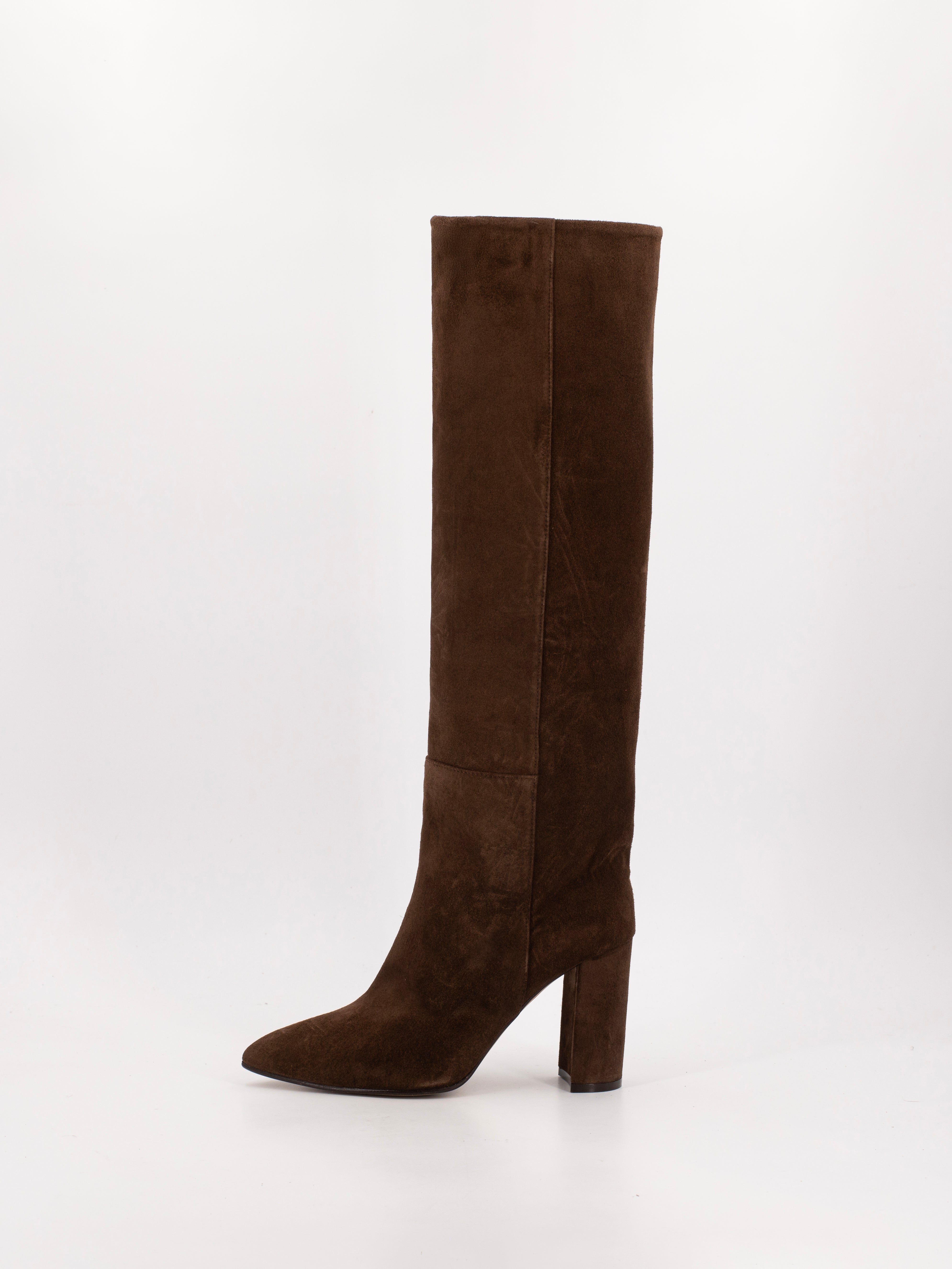 MUSTANG SUEDE KNEE-HIGH BOOTS