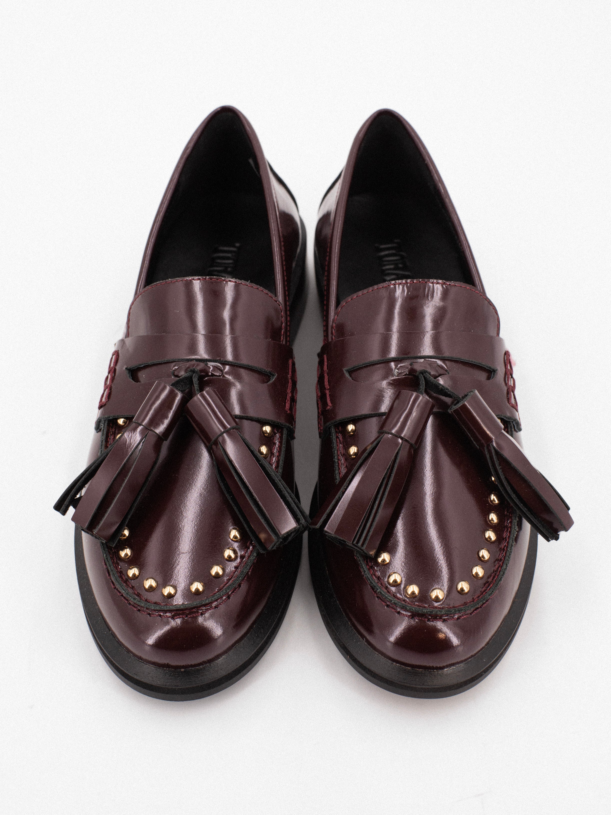 BILLY BURGUNDY TASSEL LOAFER