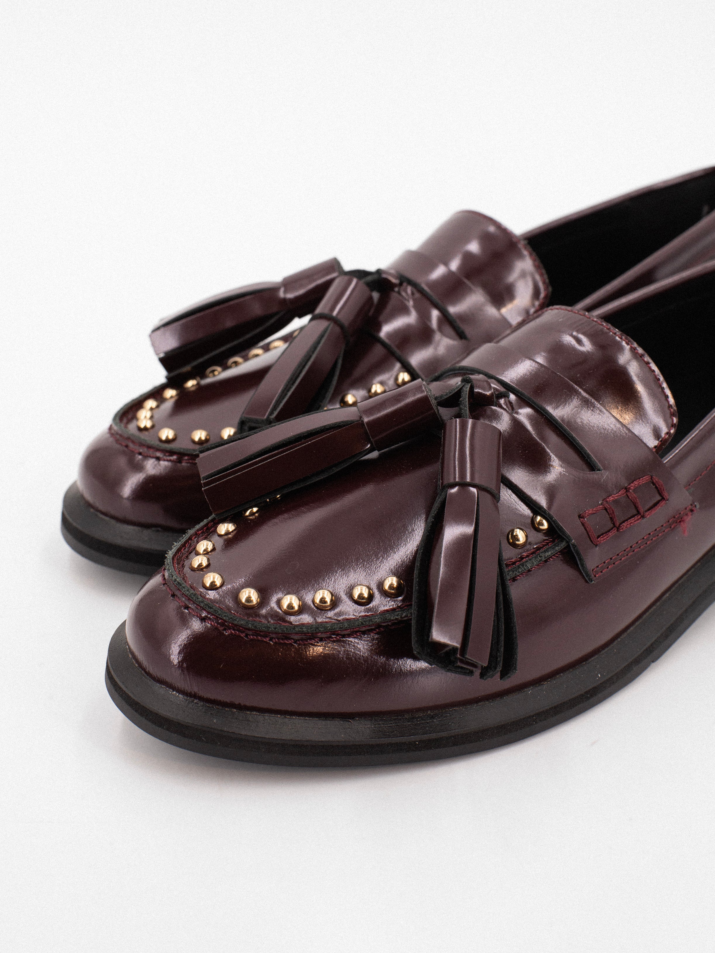 BILLY BURGUNDY TASSEL LOAFER