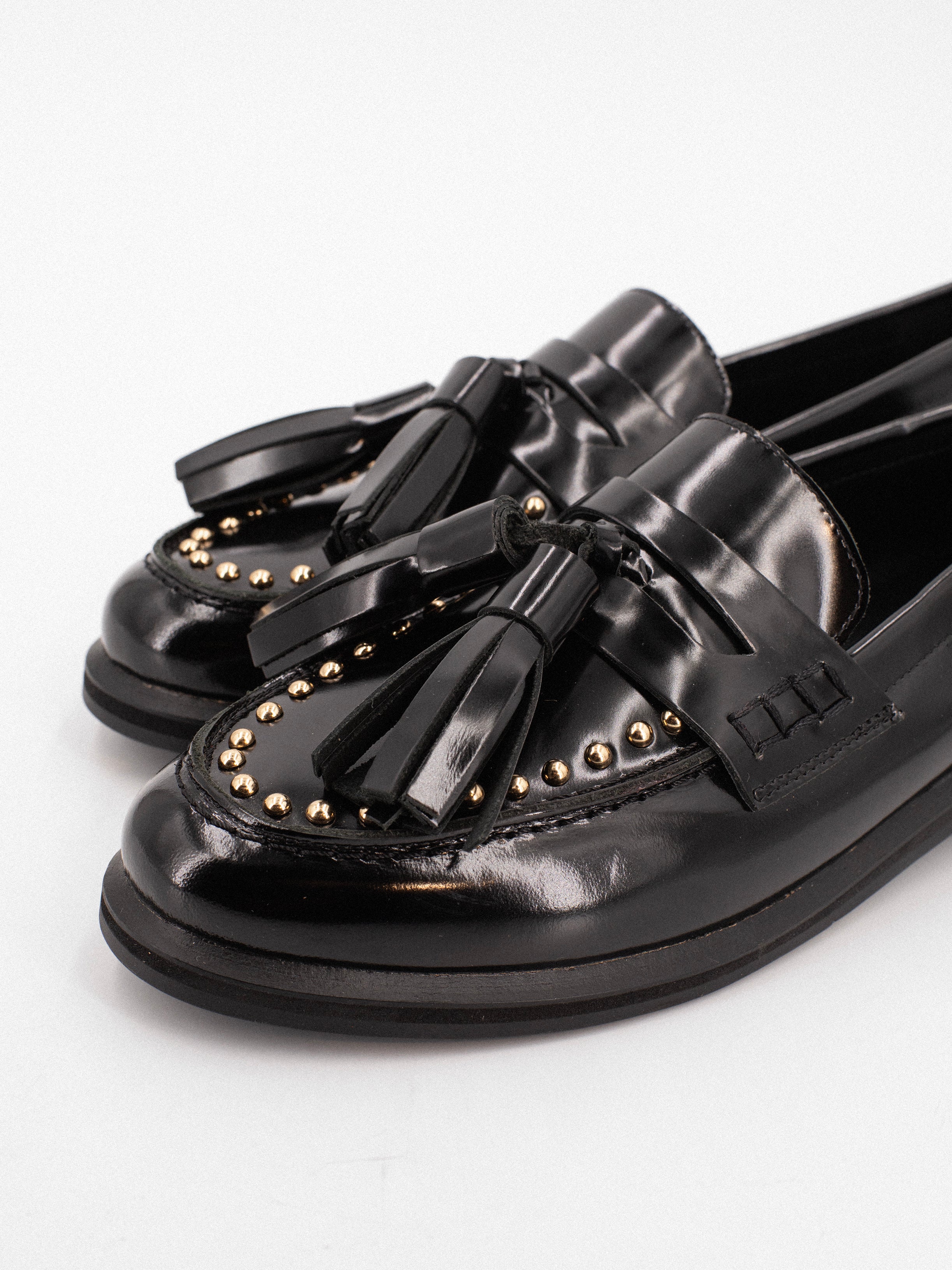 BILLY BLACK TASSEL LOAFER