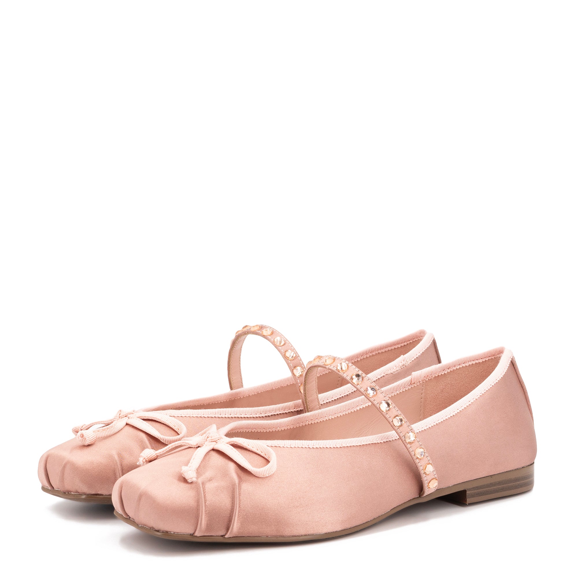 COCO GRAIN PINK BALLERINAS