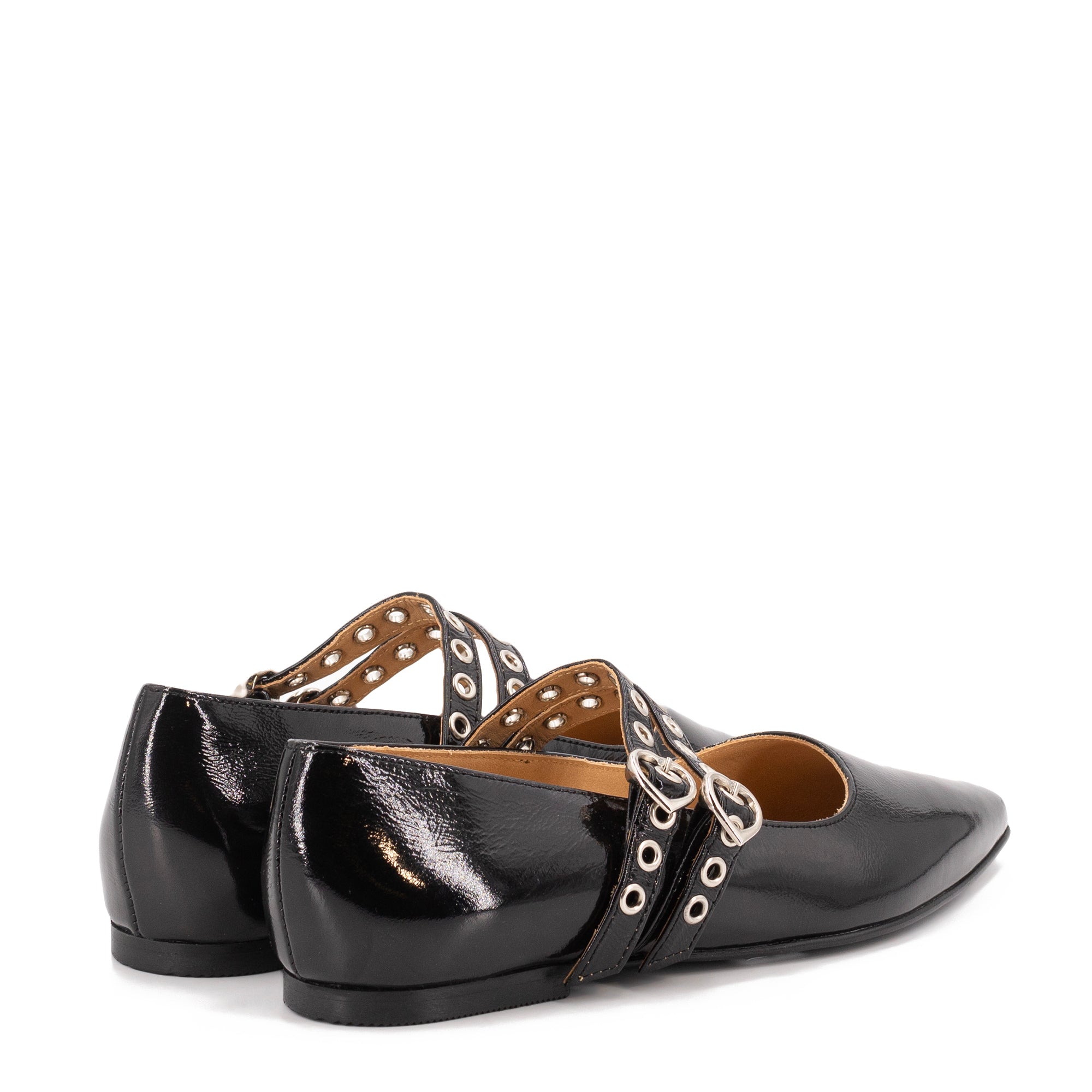 COEUR BLACK BALLERINAS