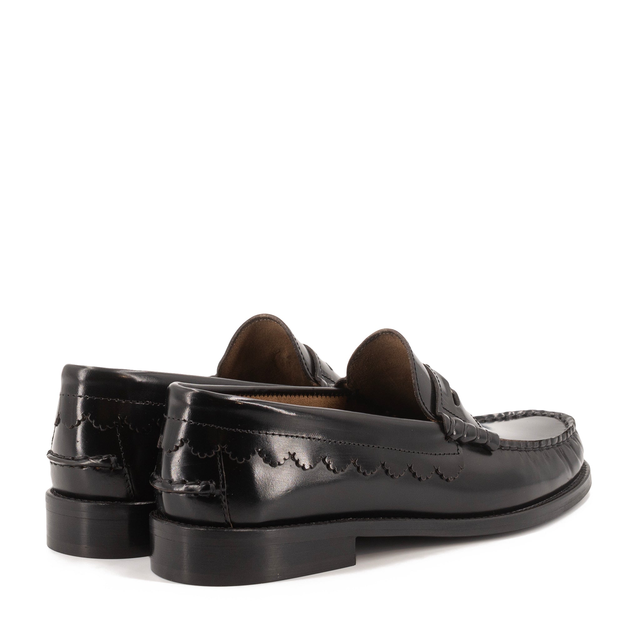 COIN BLACK  LOAFERS