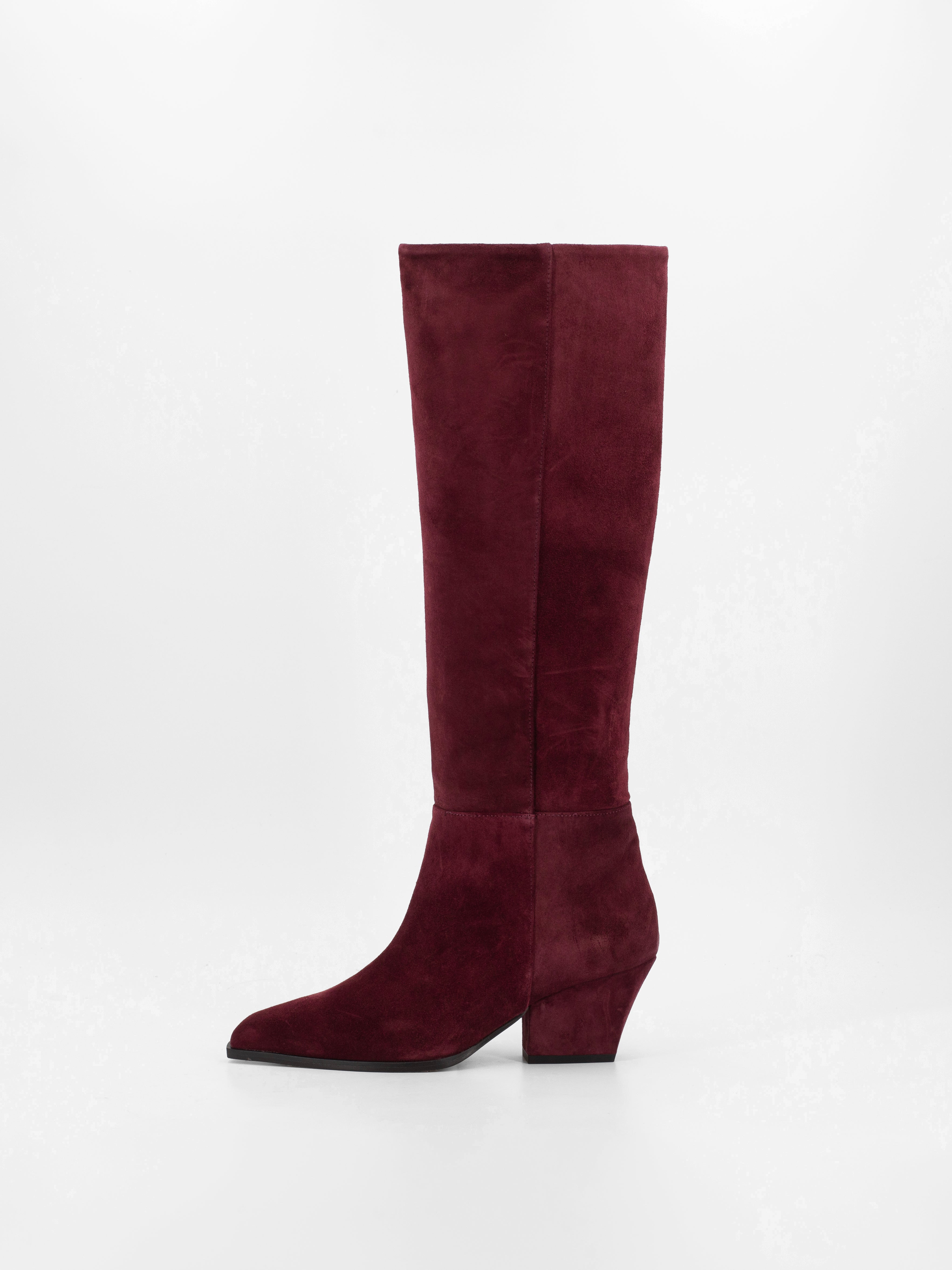 DAKOTA BASKET DARK BURGUNDY