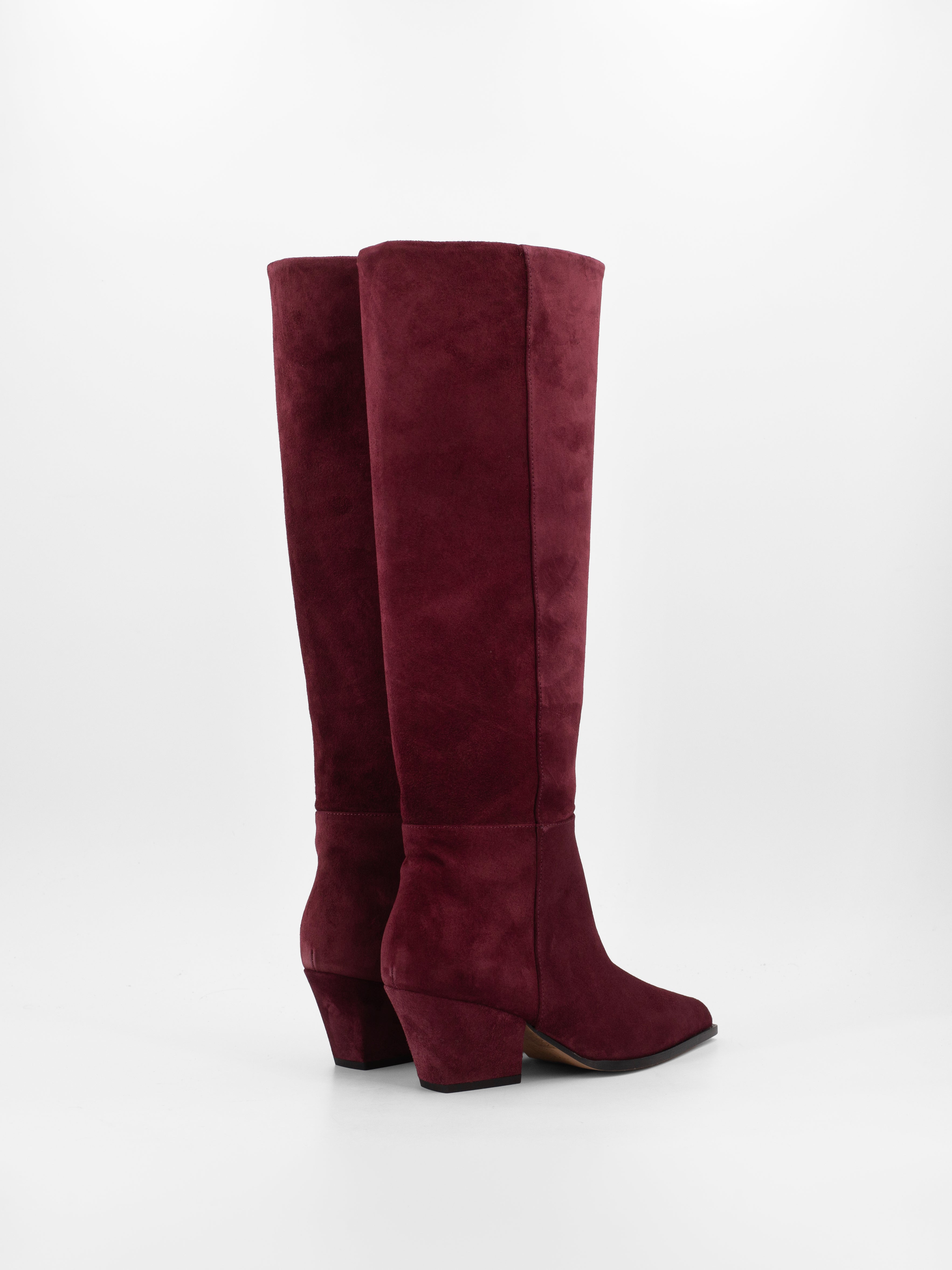 DAKOTA BASKET DARK BURGUNDY