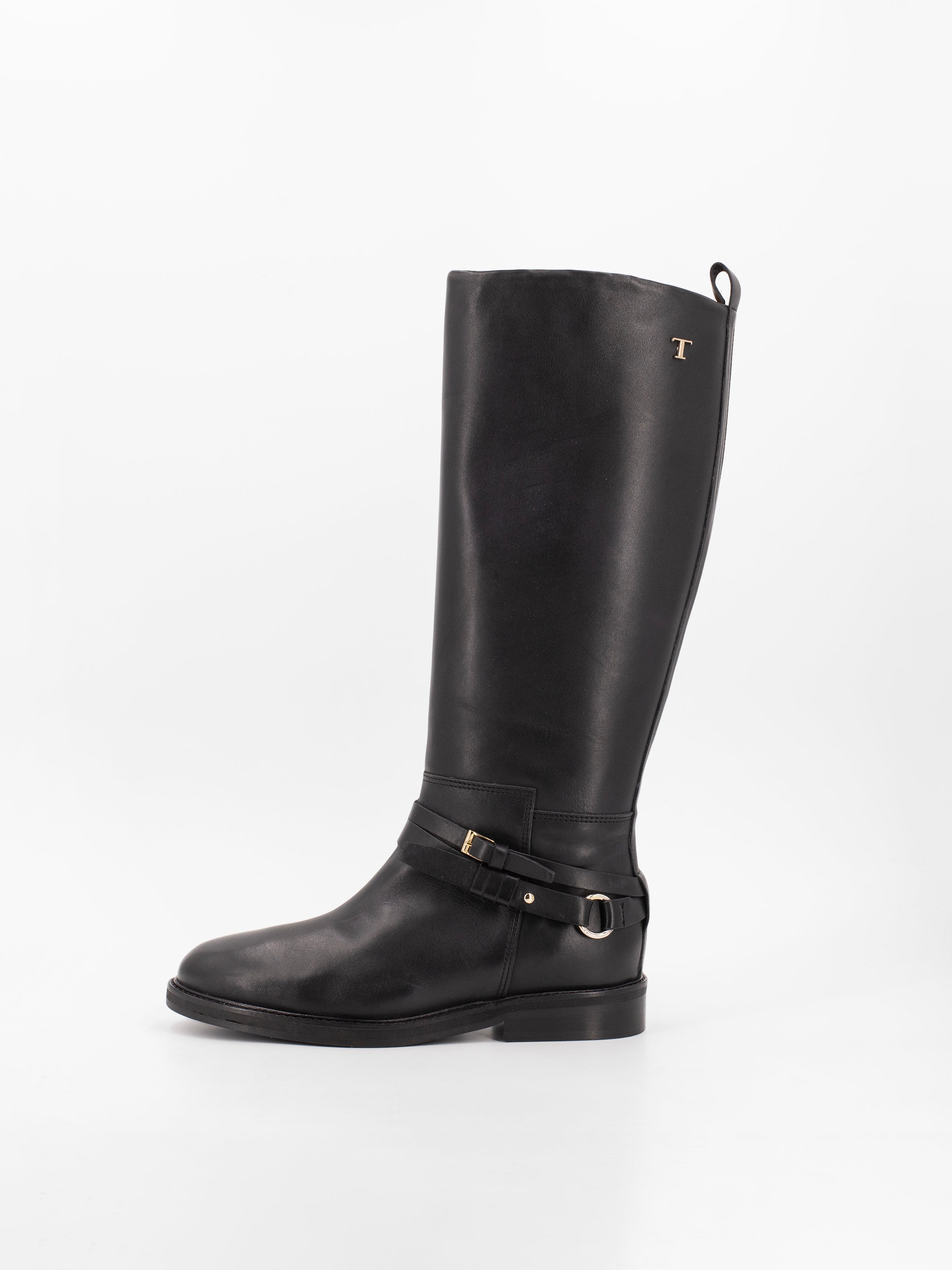 GINA BELTS BLACK BOOT