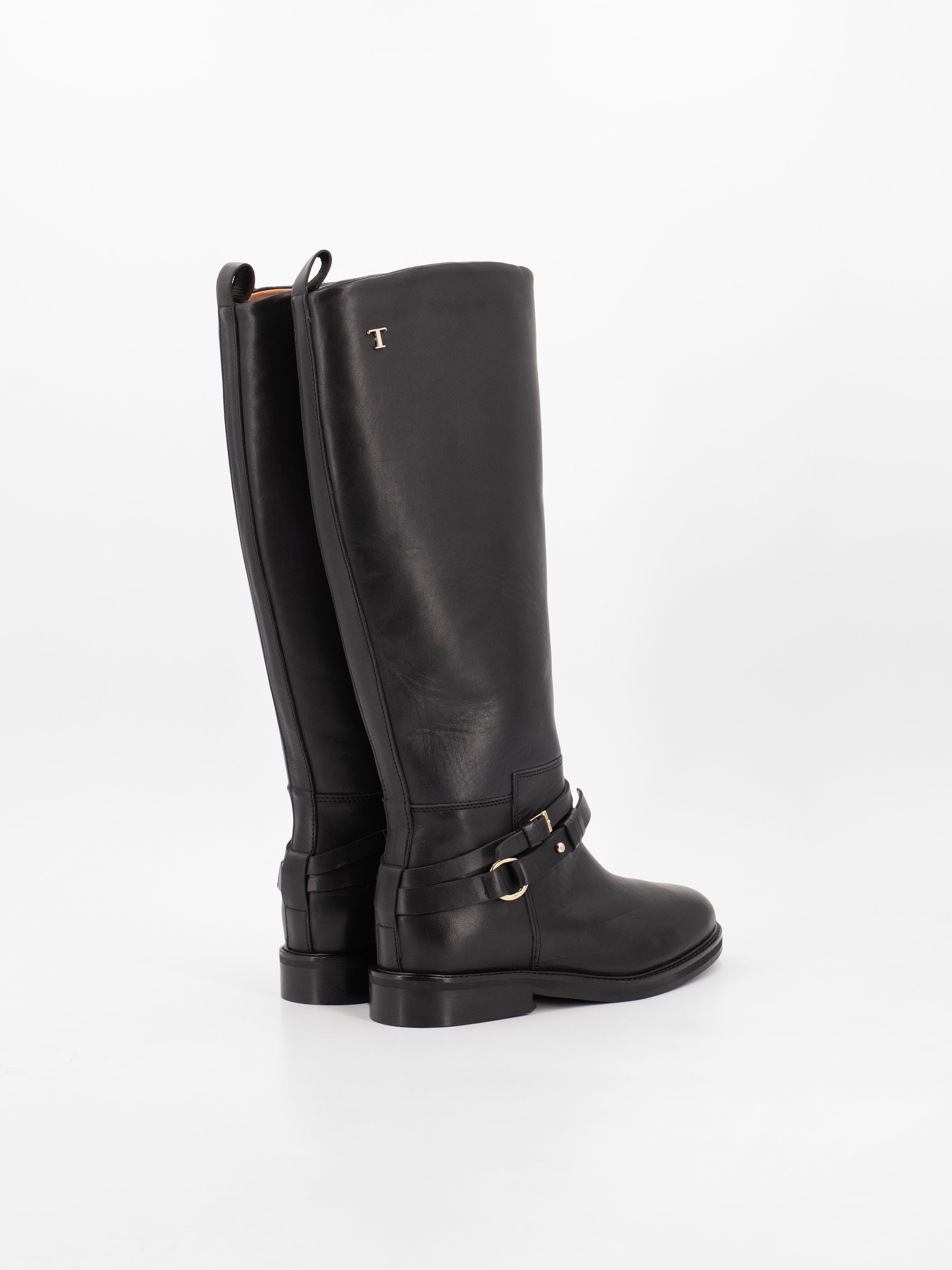 GINA BELTS BLACK BOOT