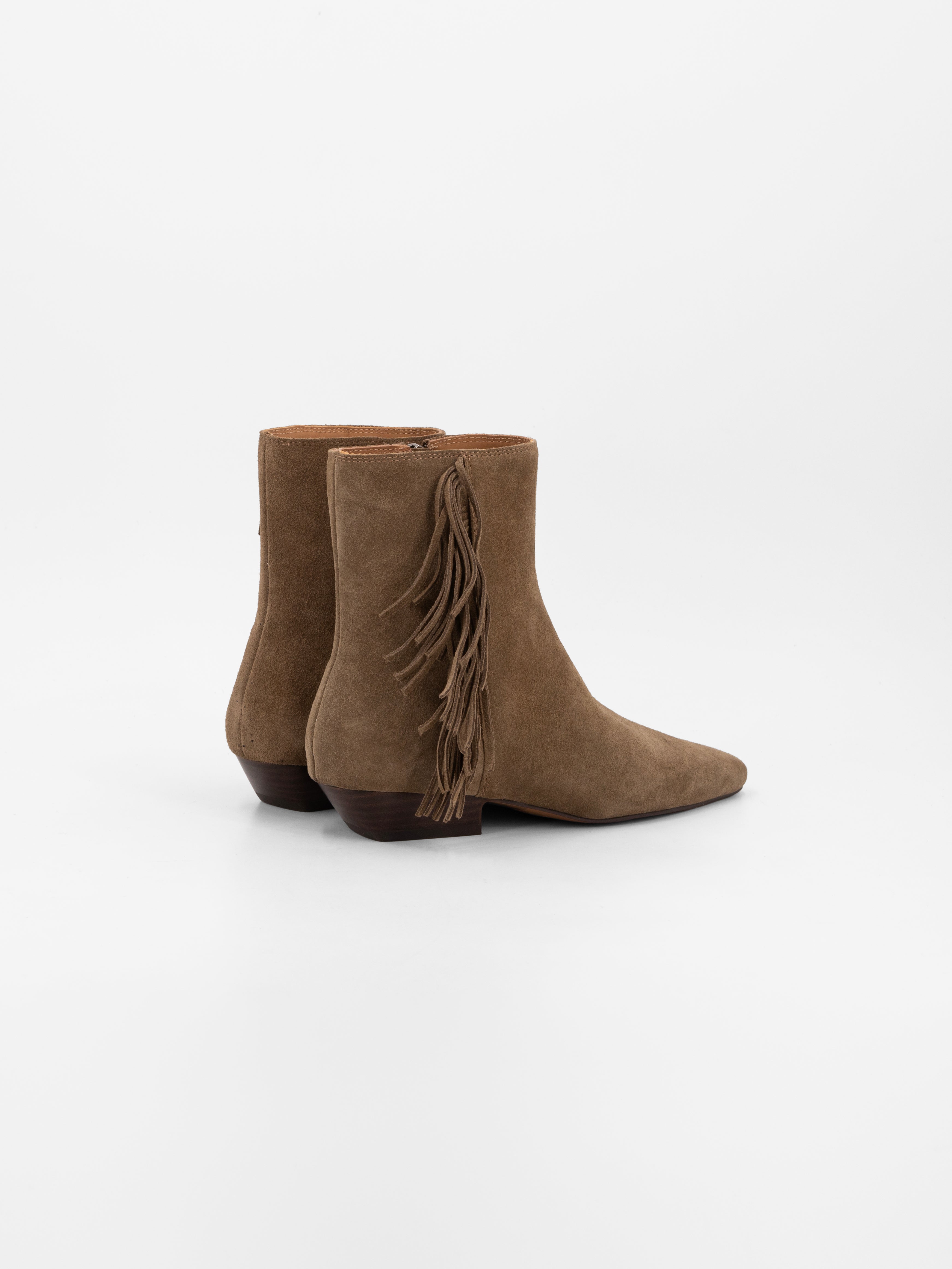 LINETTE SUEDE BOOTIES