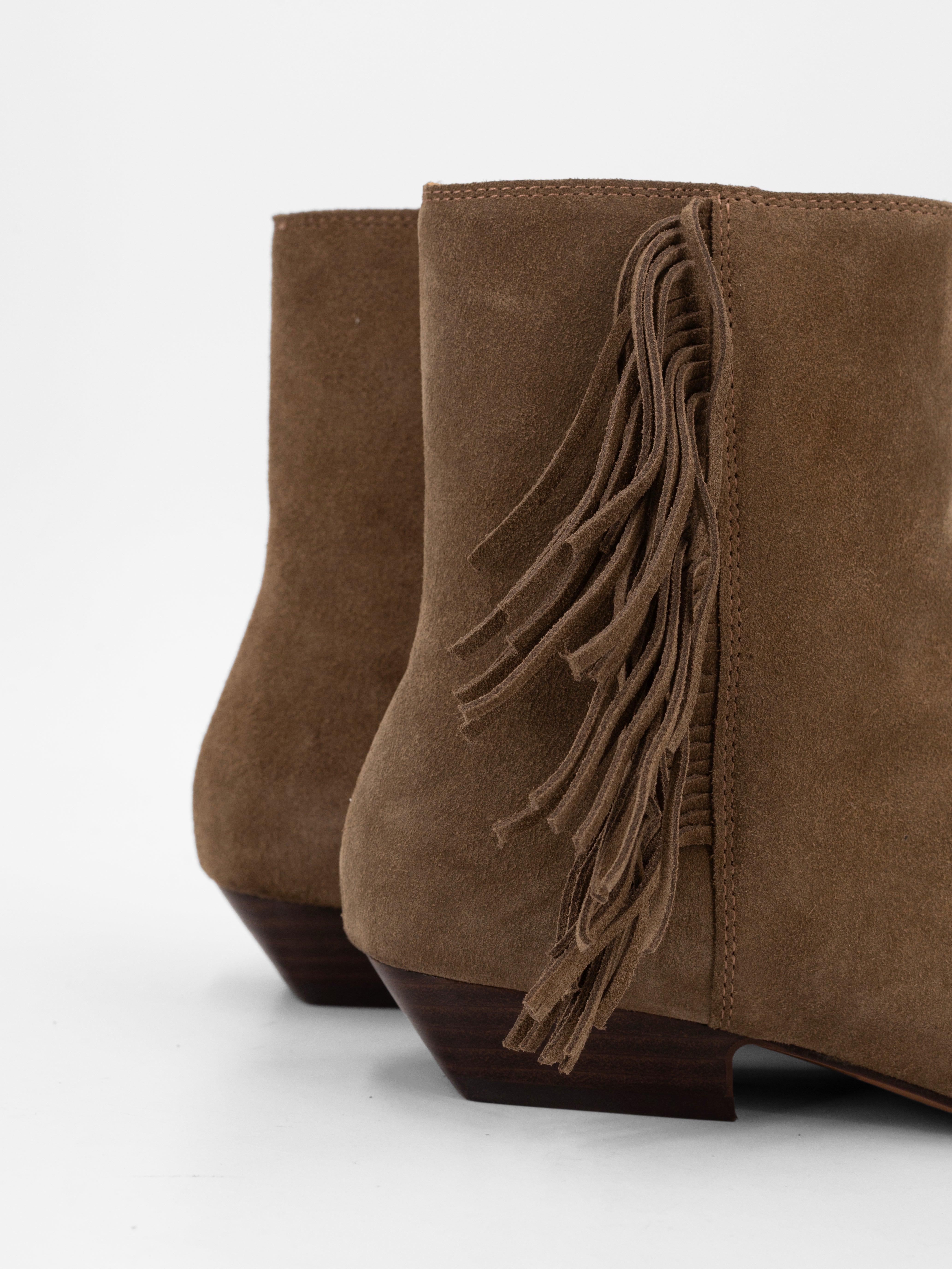 LINETTE SUEDE BOOTIES