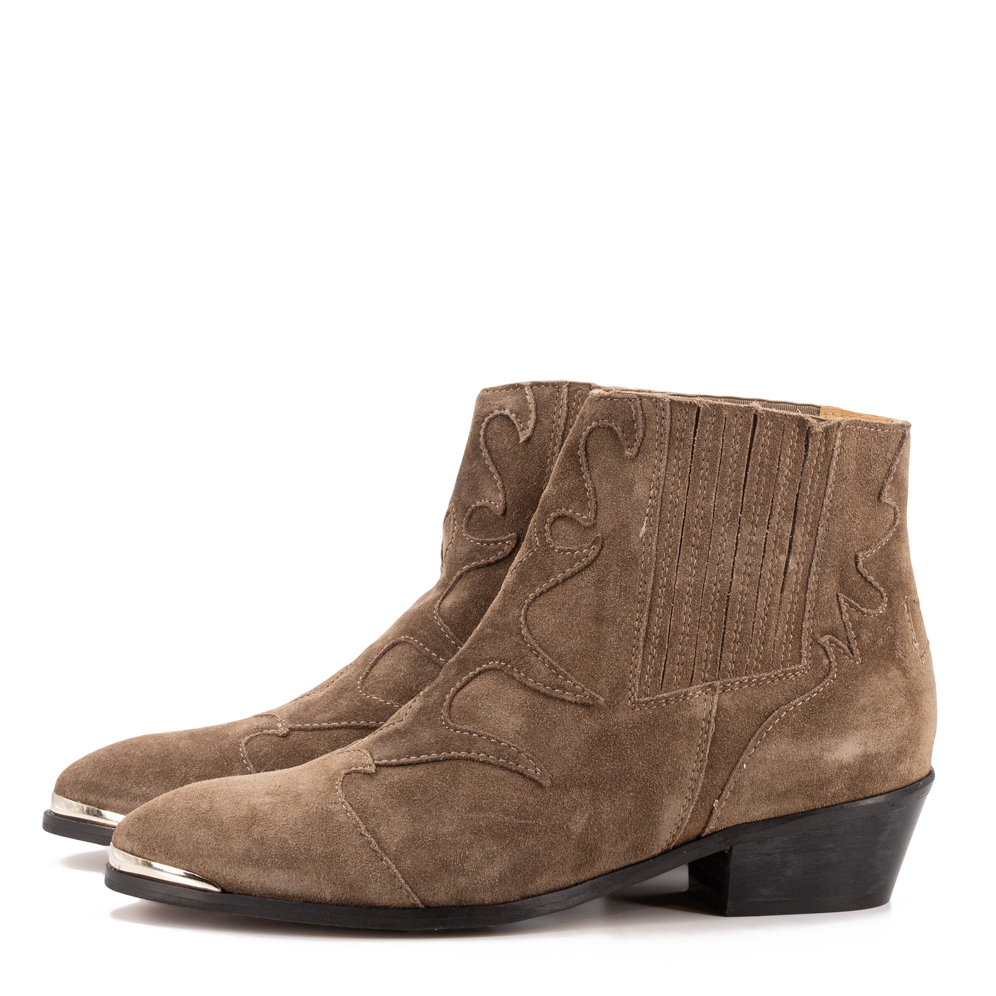 SONIA WESTERN ANKLE BOOTS