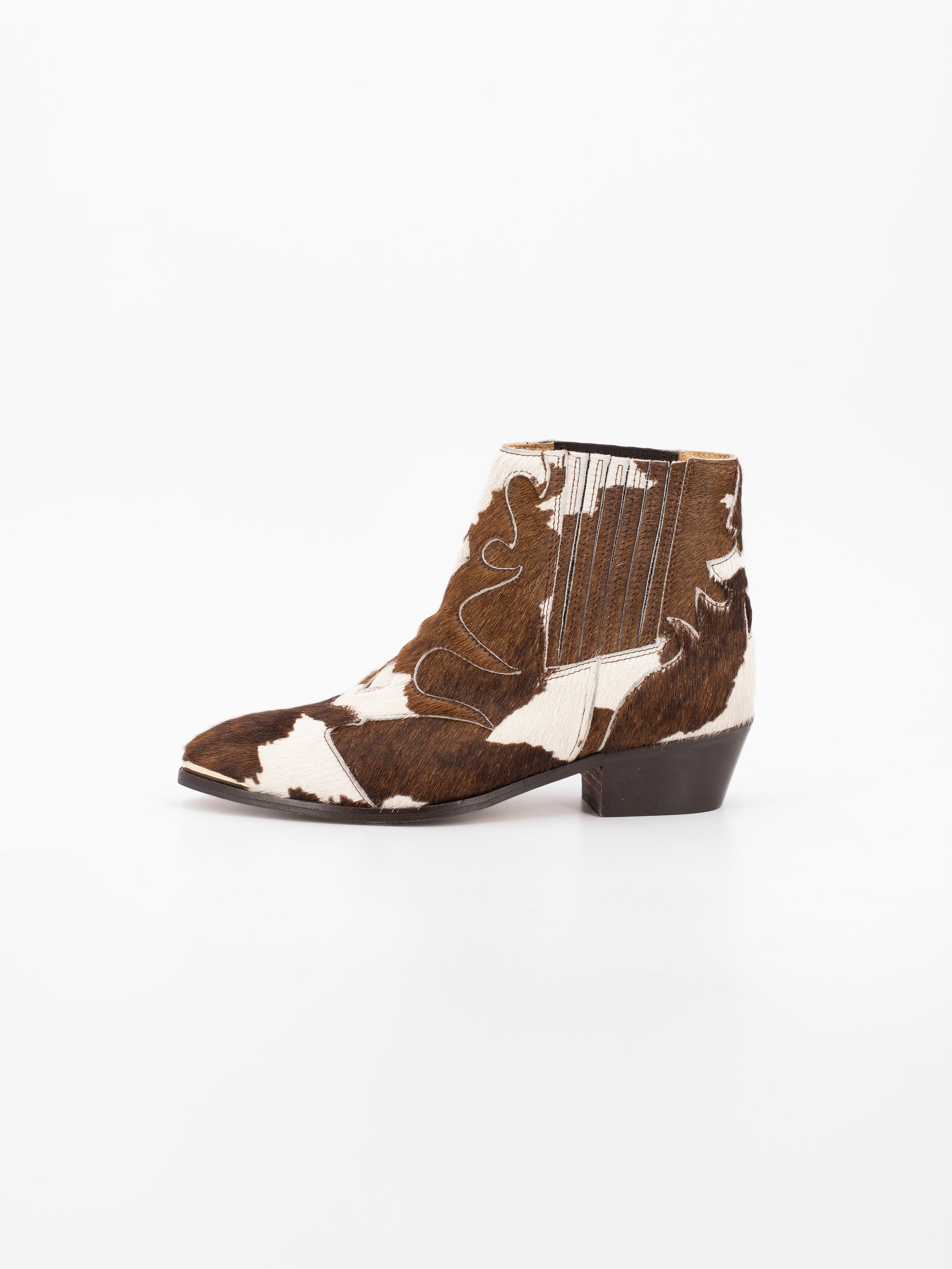 SONIA METAL MUCCA WHITE BOOTIE