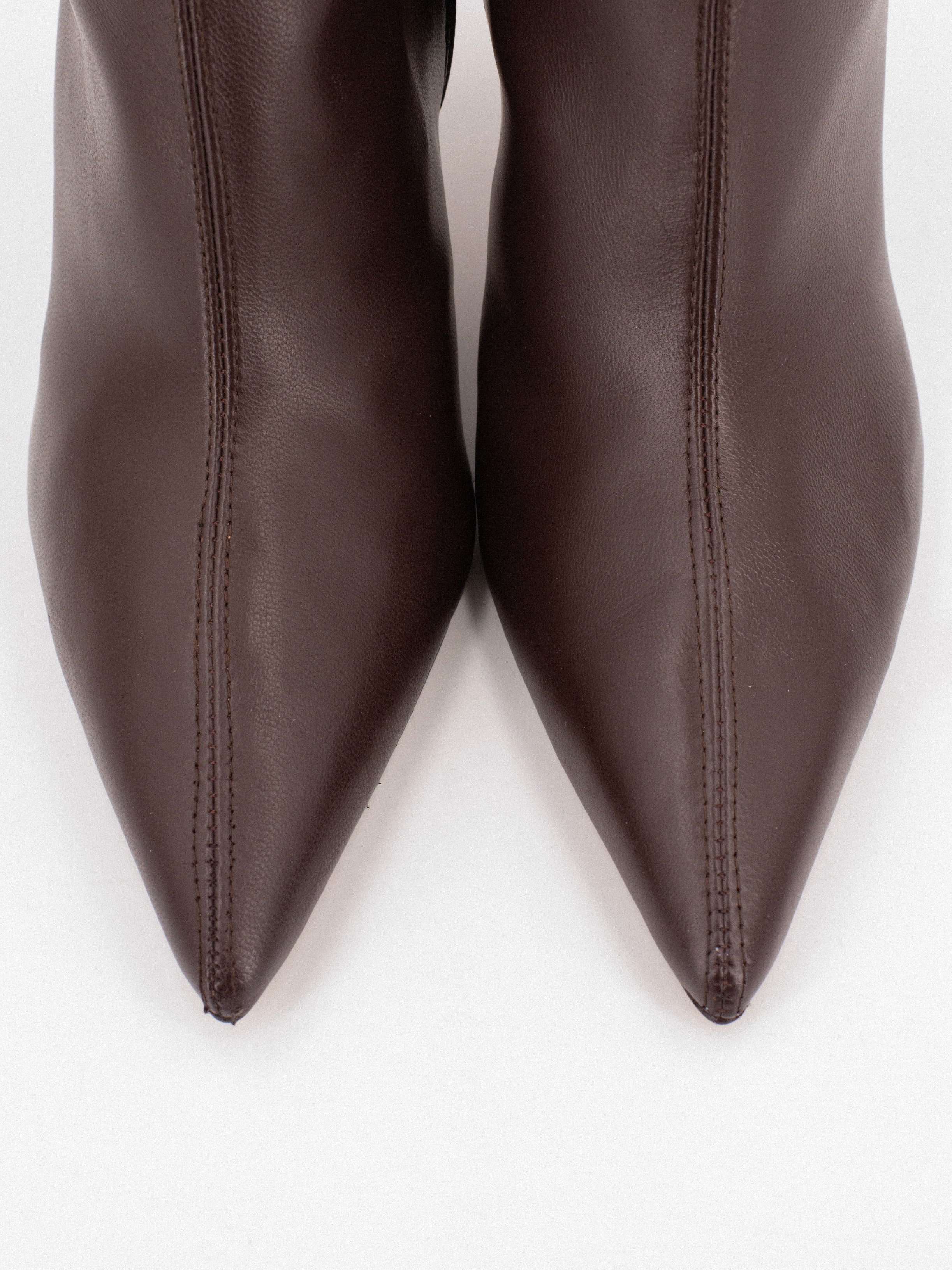 TAMARA CHOCOLATE LEATHER