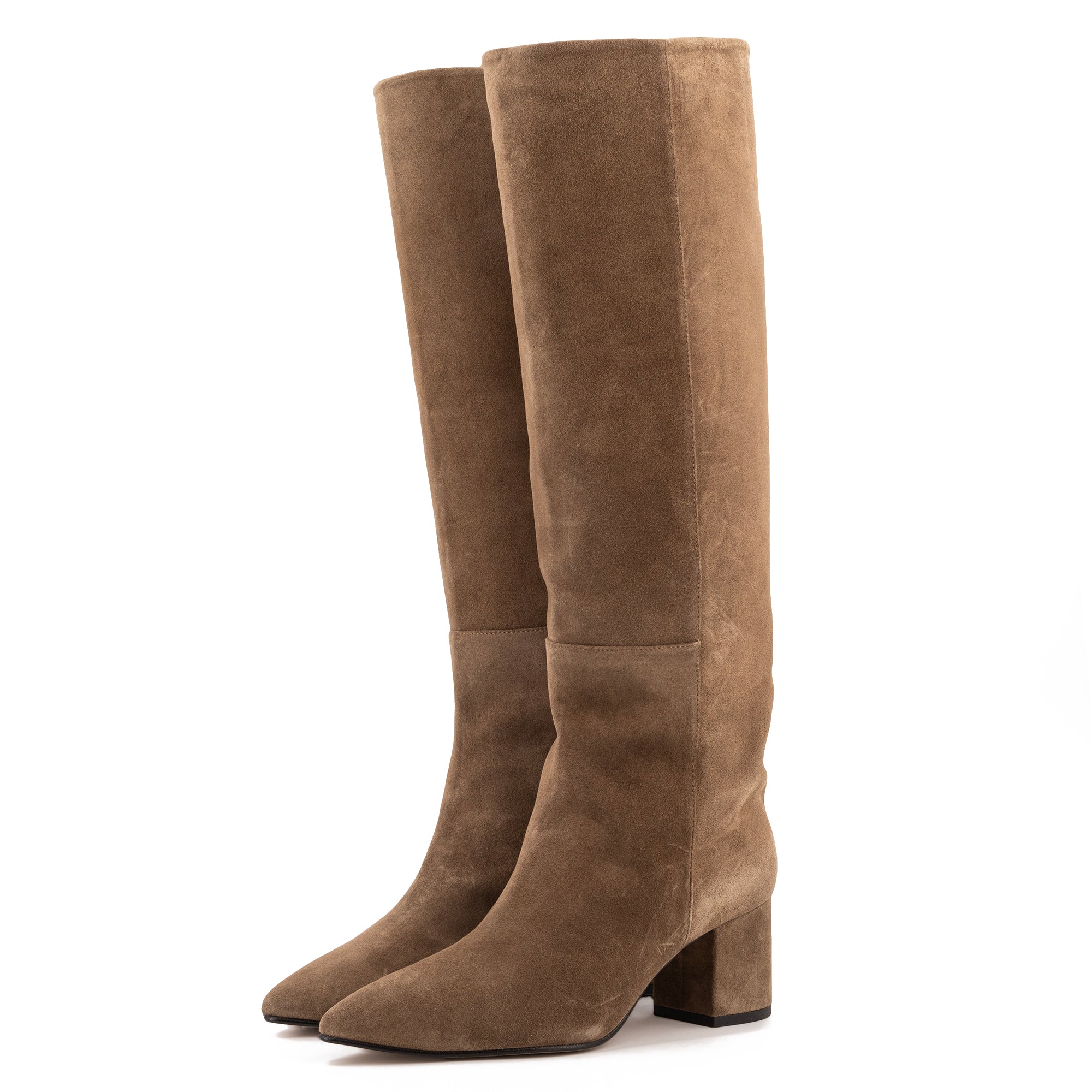 BROWN TALL BOOTS