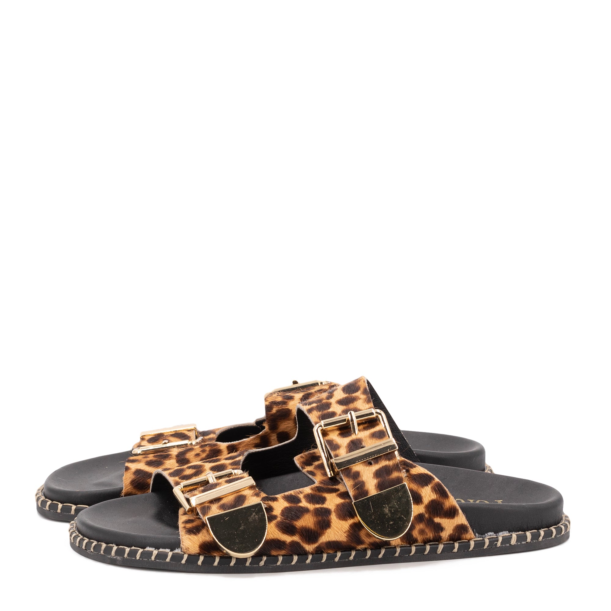 HIDRA LEOPARD PRINT SANDALS