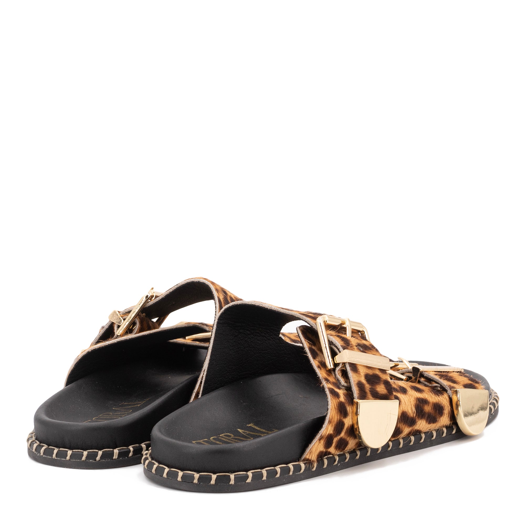 HIDRA LEOPARD PRINT SANDALS