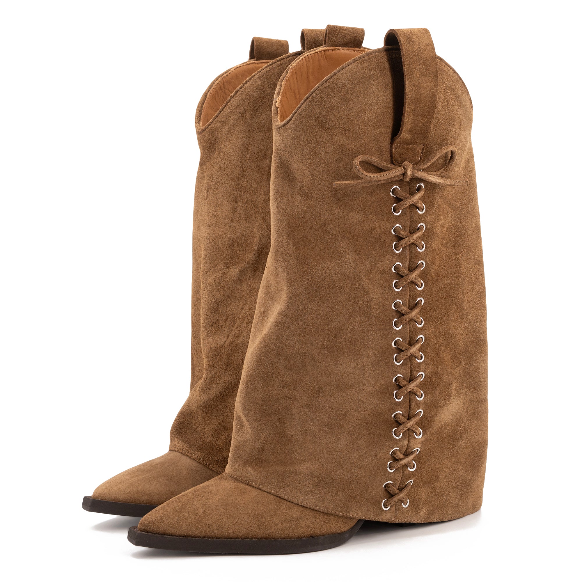 KIM BROWN BOOTS