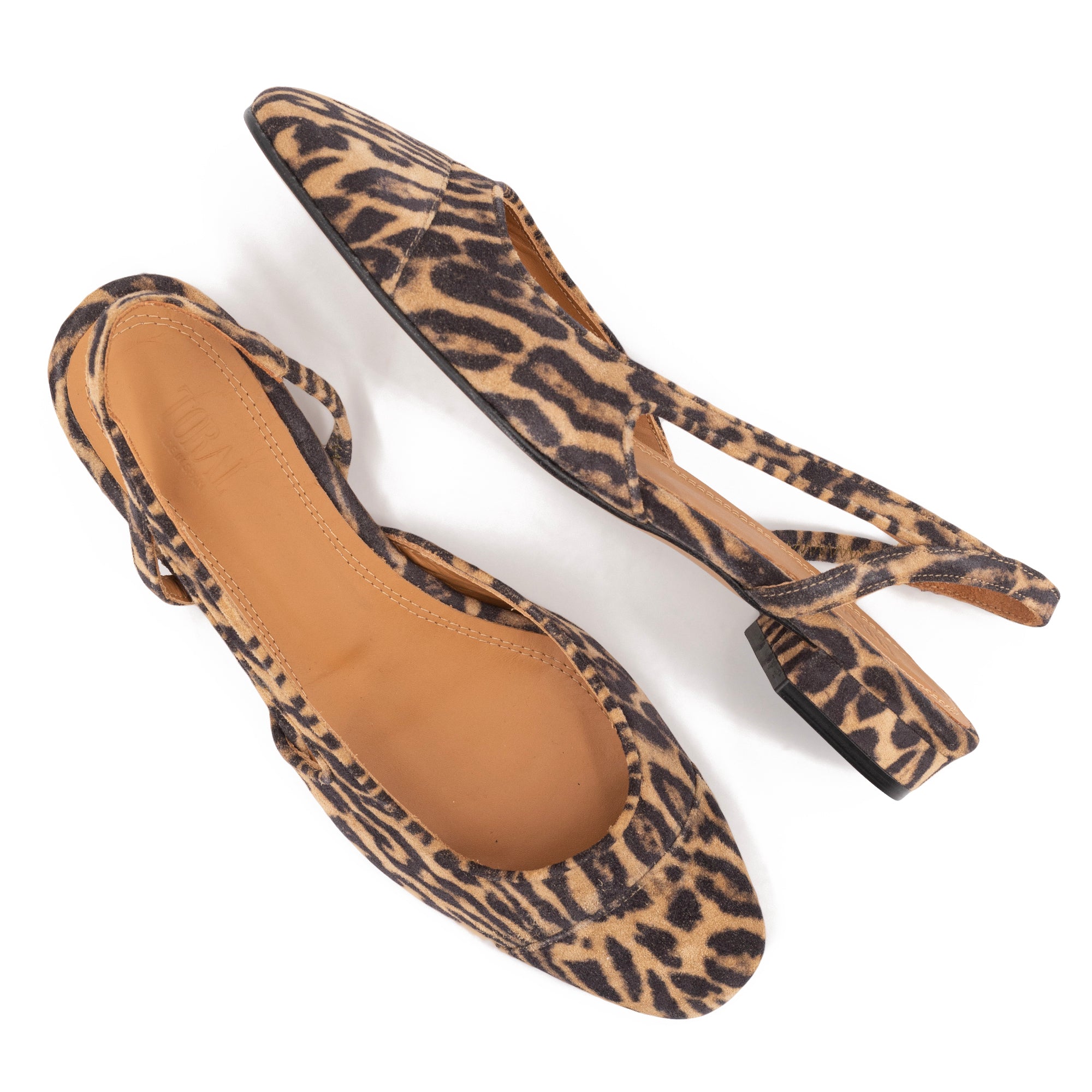 LUISA LEOPARD PRINT FLATS