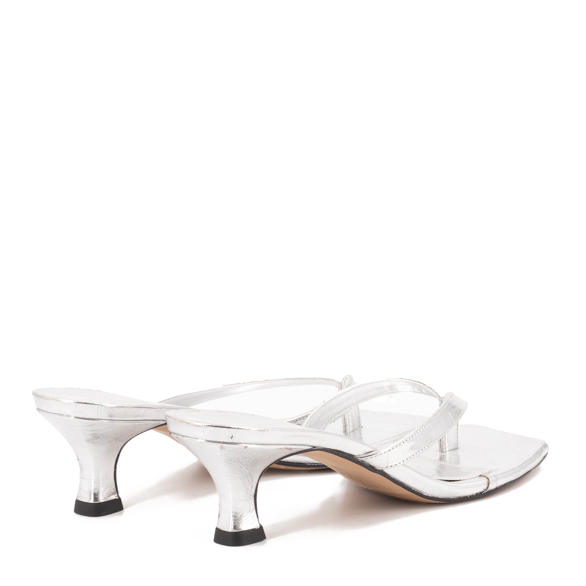 ROCIO SILVER SANDALS