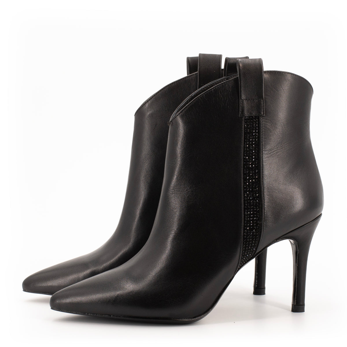 TANIA BLACK BOOTIES – Toral