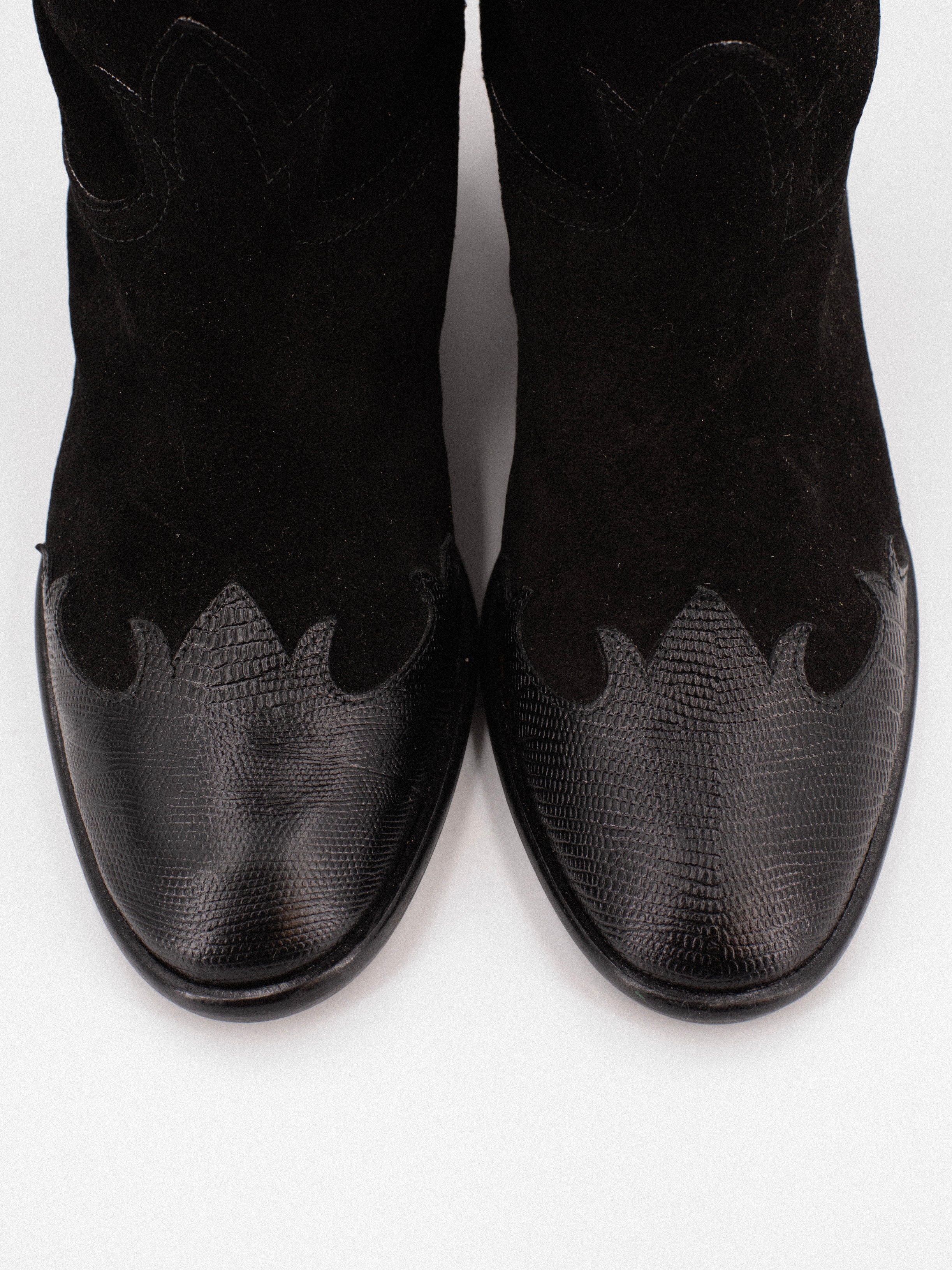 WILLIE WESTERN SUEDE BOOT