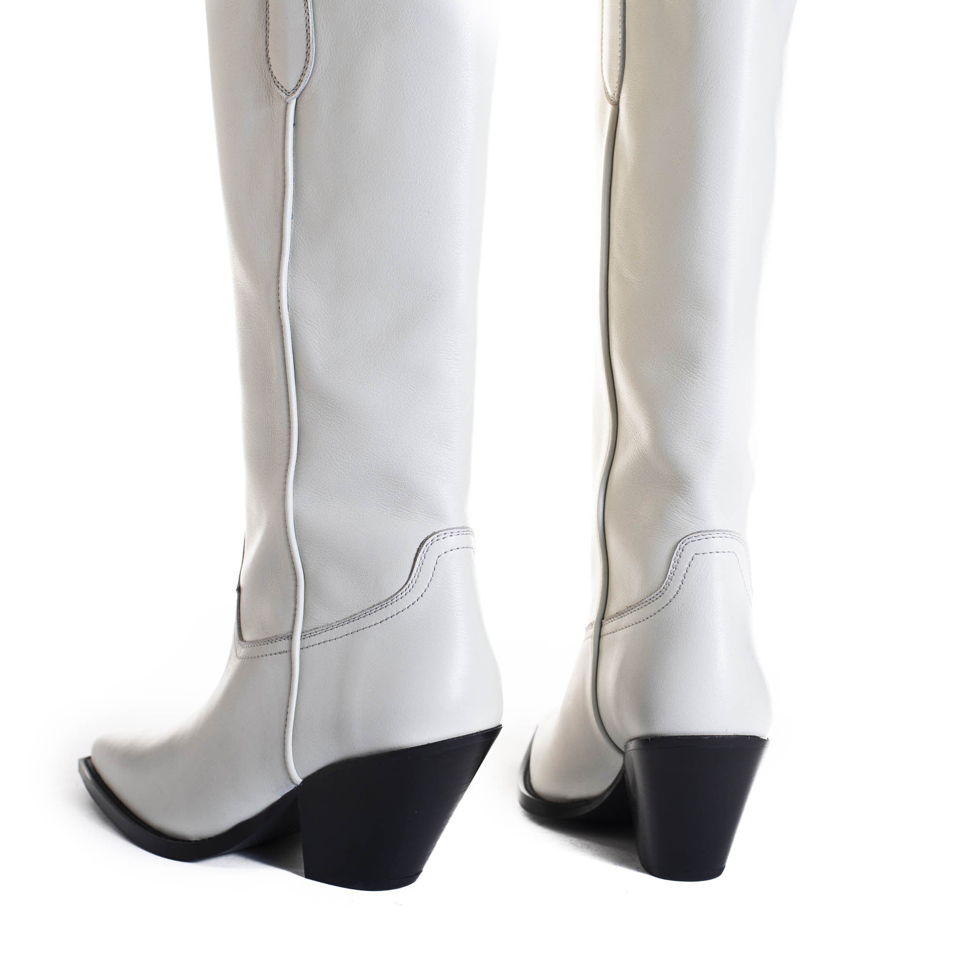 TORAL OFF-WHITE LEATHER KNEE-HIGH BOOTS (6942854905996)