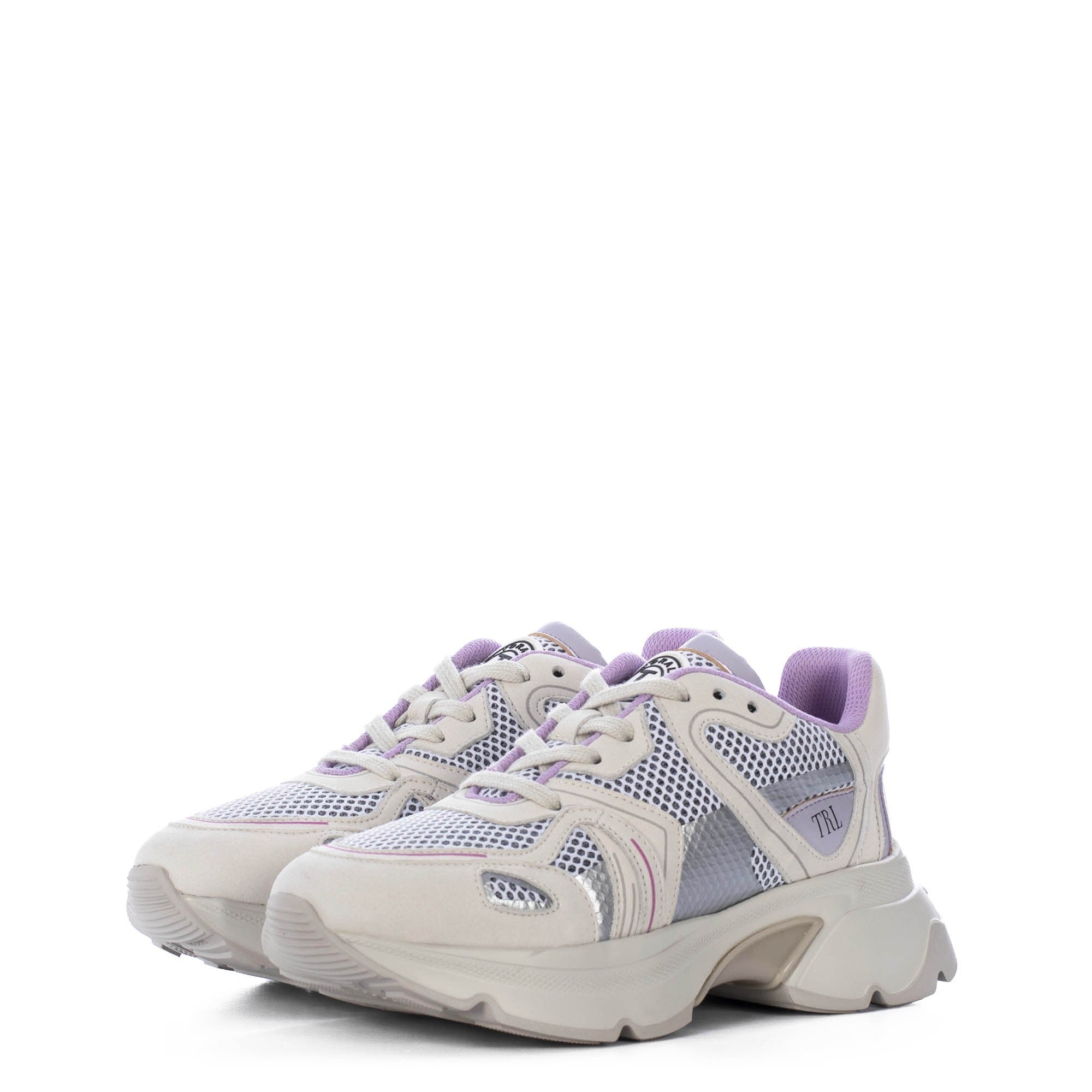 TORAL RUNNER 9 BEIGE AND MAUVE SNEAKERS (6942835736716)